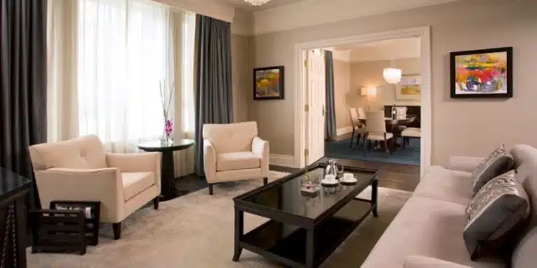 Fairmont Palliser hotel room