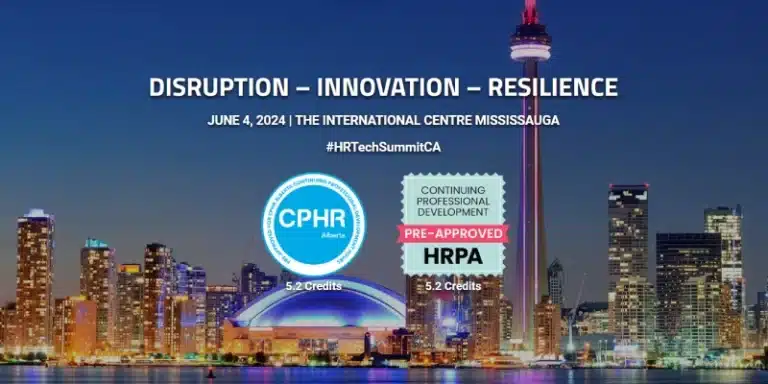 HR Tech Summit Canada poster