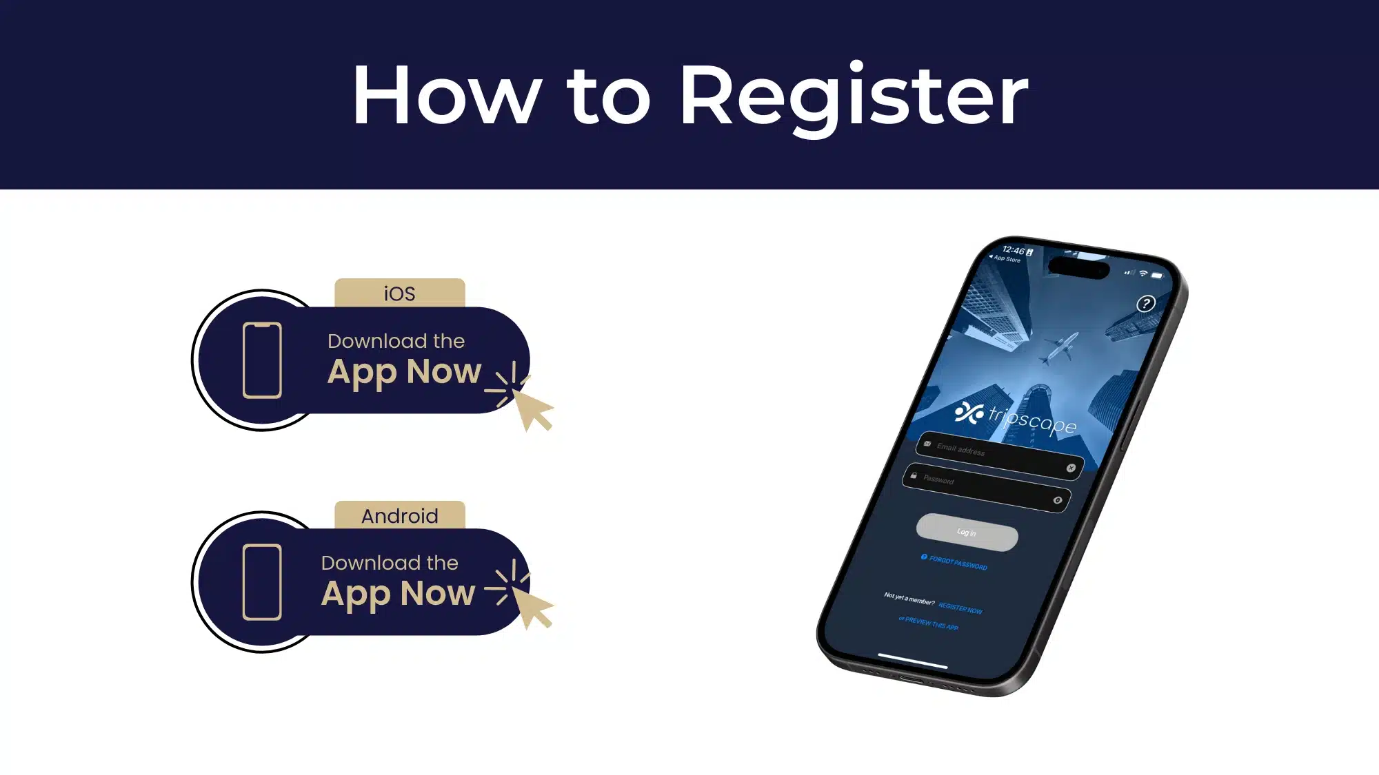 Tripscape App Registration Guide pg.3