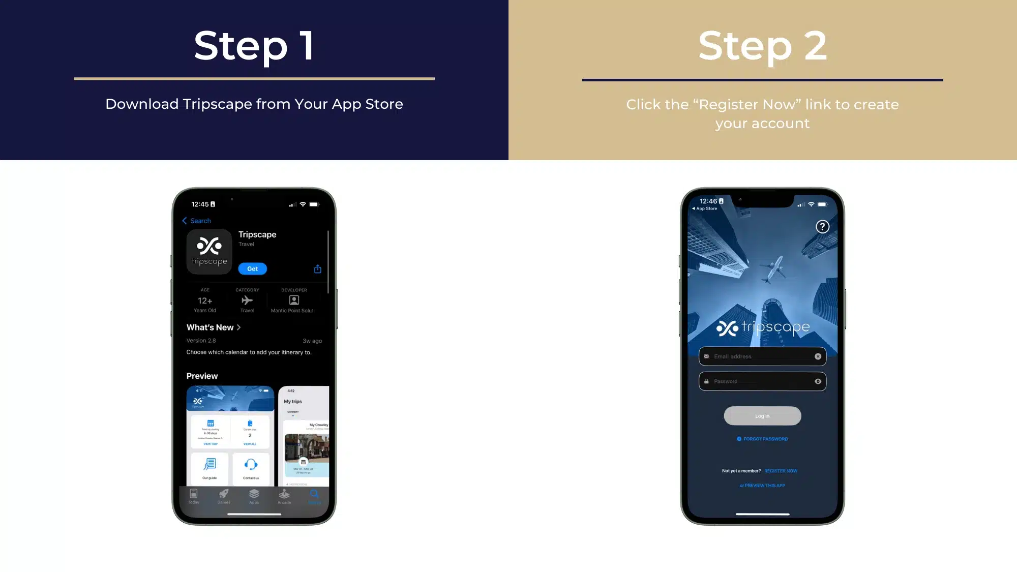 Tripscape App Registration Guide pg.4